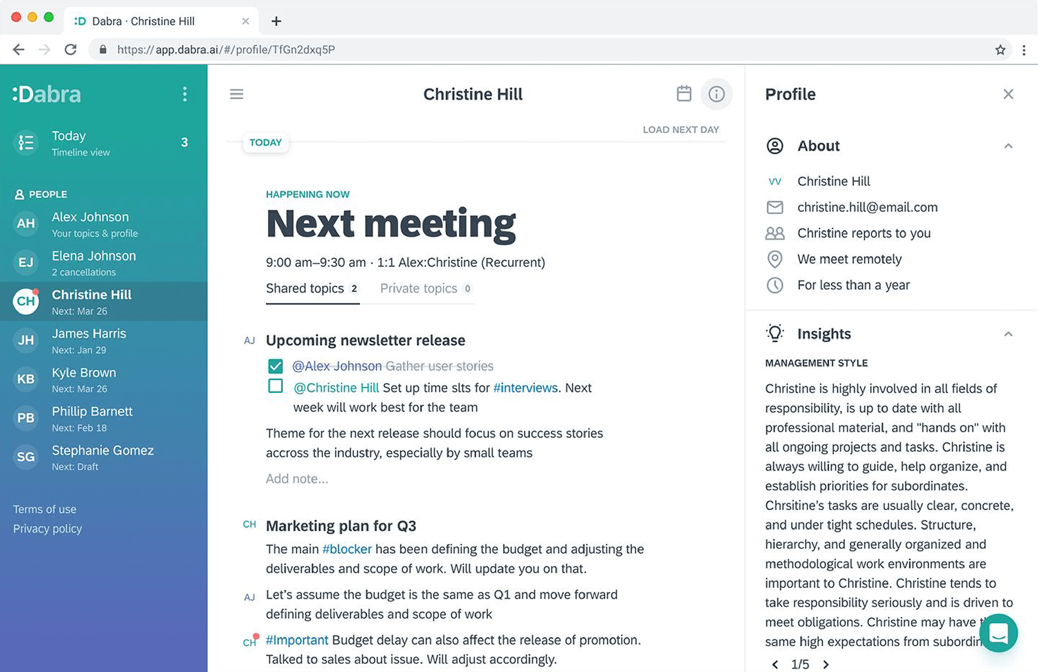 Redesign for desktop